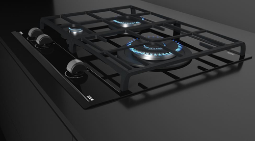 Placa de Gas TEKA GZC 63310 XBN CRISTAL NEGRO  60CM NATURAL 