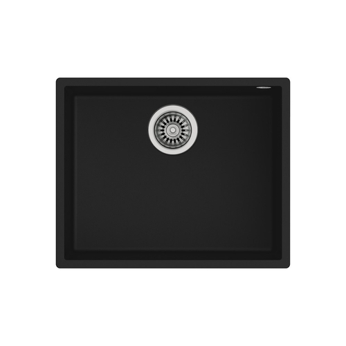 Fregadero Teka SQUARE 50.40 TG NEGRO Tegranite 1 Seno