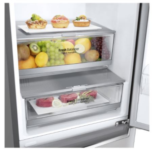 Frigorífico Combi LG GBB72NSDFN INOX