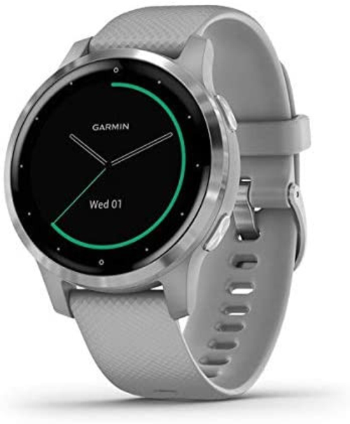 Reloj Deportivo Garmin Vívoactive 4S Gris Plateada Táctil 40Gr