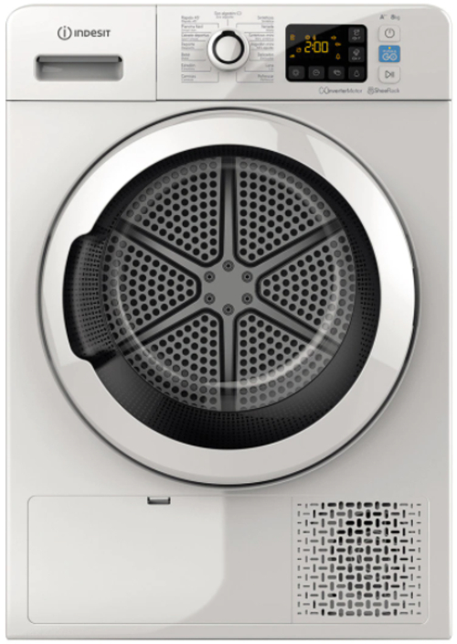Secadora Bomba de Calor INDESIT YT M11 82K RX SPT Blanco 8KG