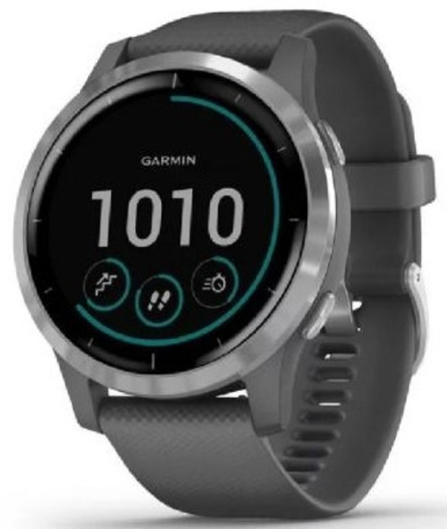 GARMIN VIVOACTIVE 4 Gris Plata - Reloj Deportivo 45 MM GPS