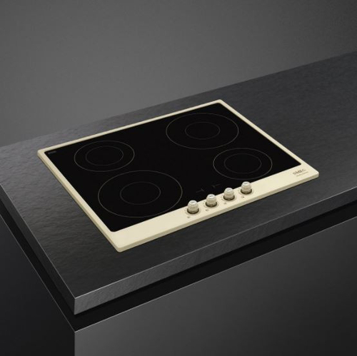 Vitrocerámica de Inducción Smeg SI764POM 4 Fuegos