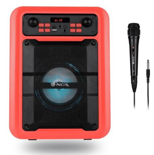 Altavoz Portátil Ngs ROLLER LINGO Rojo 20W 1200mAh