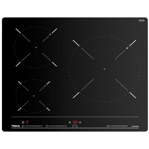 Vitrocerámica de Inducción TEKA IBC 63010 CRISTAL NEGRO  60CM 