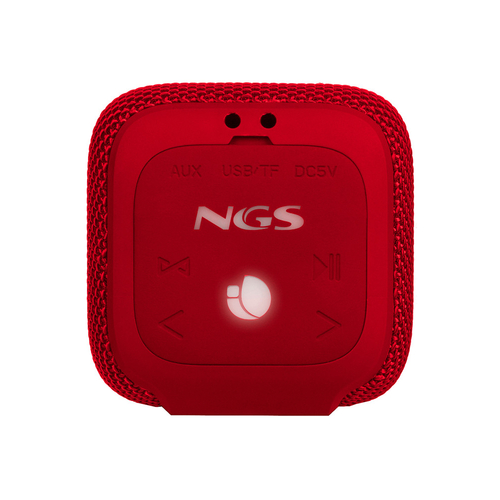 NGS ROLLER COASTER Rojo - Altavoz Portátil 10W