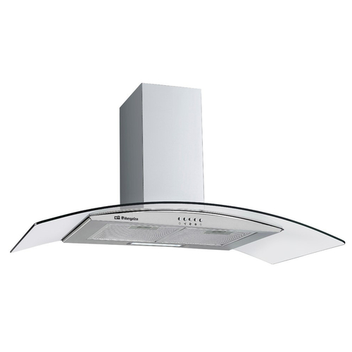 Campana Decorativa ORBEGOZO DS 60190 IN Blanco 90CM