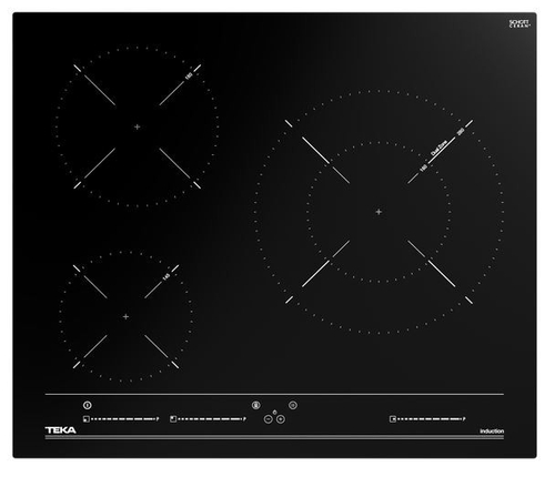 Vitrocerámica de Inducción TEKA IBC 63015 Cristal Negro  60cm 