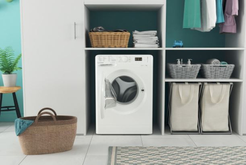 Lavadora Carga Frontal INDESIT MTWA 71252 W SPT  BLANCO 7KG 1200RPM