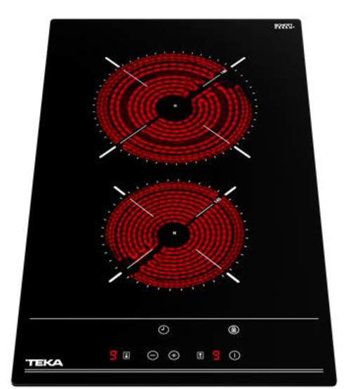 Vitrocerámica Eléctrica TEKA  TZC 32320 BK Negro  30cm