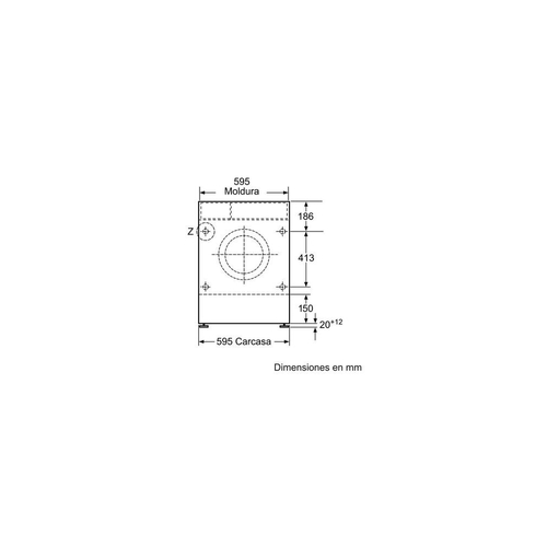 Lavadora Secadora BOSCH WKD24362ES E  INTEGRABLE  7KG 4KG  1200RPM