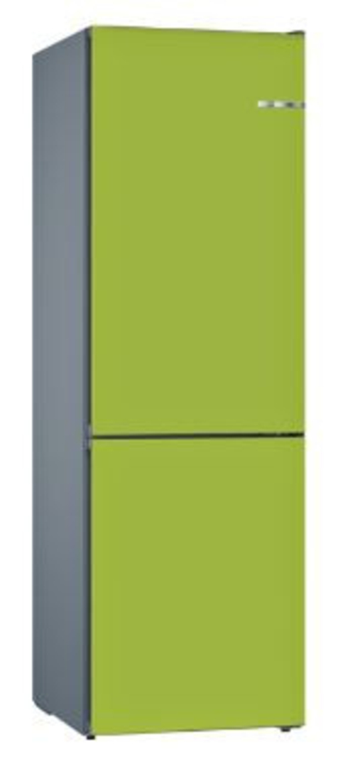 Bosch Kvn39ihea Frost 366 39 db verde lima libre instalación puertas personalizables 203 x 60 cm combinado set de colores intercambiables es nofrost variostyle 203x60 serie 4 238 279 89