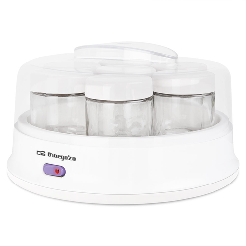 ORBEGOZO YU-2350 Blanco - Yogurtera 7 Vasos