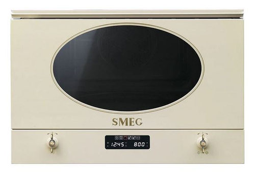 Microondas SMEG MP822PO Integrable Crema 850W 22L