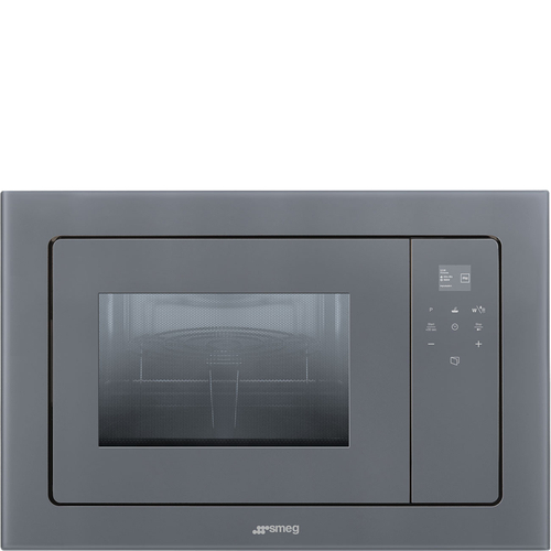Microondas SMEG FMI120S2 Integrable Silver 800W 20L