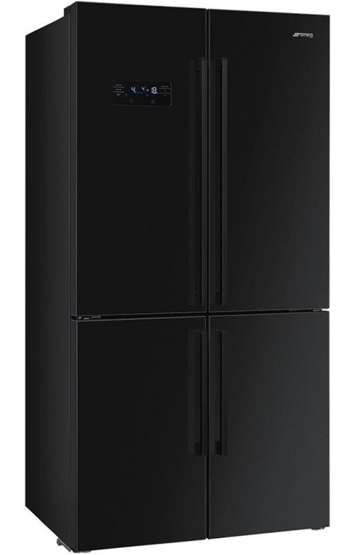 SMEG FQ60NDE NEGRO - Frigorífico Americano No Frost 