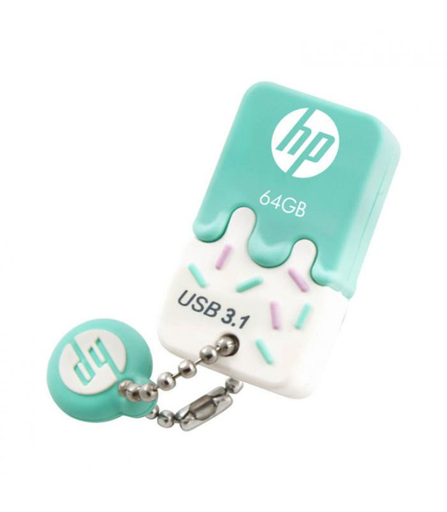 Pendrive Memoria Hp HPFD778W-64 Verde 64GB PlugPlay 