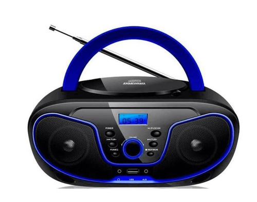 Radio CD/FM Daewoo DBU62BL Azul CD/CDR-W/MP3