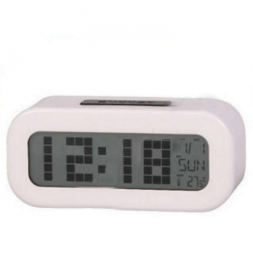 Reloj Despertador Daewoo DCD-24W Calendario Temperatura