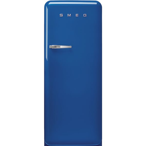 Smeg Fab28rbe5 Azul nevera una puerta 1 estilo años 50 150x601cm retro bisagra derecha clase 153x601 1p. 1.54m