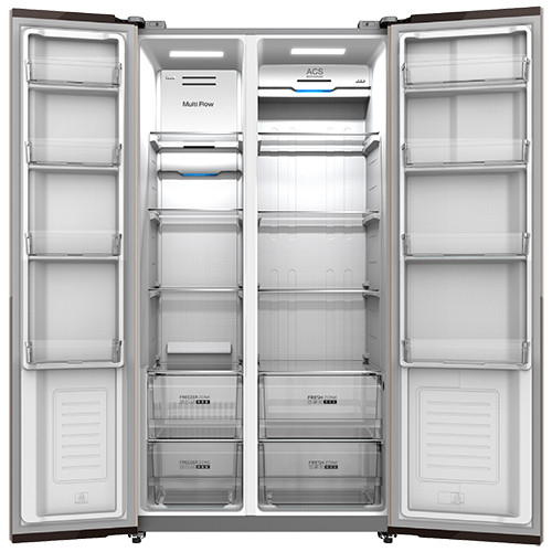 KROMSLINE KF-SB-90D-IX Inoxidable - Frigorífico Side by Side NoFrost