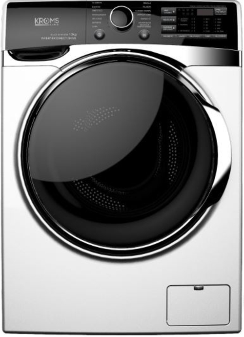 Lavadora Carga Frontal KROMSLINE KLA-E-1019-WBK Blanco 10KG 1400RPM