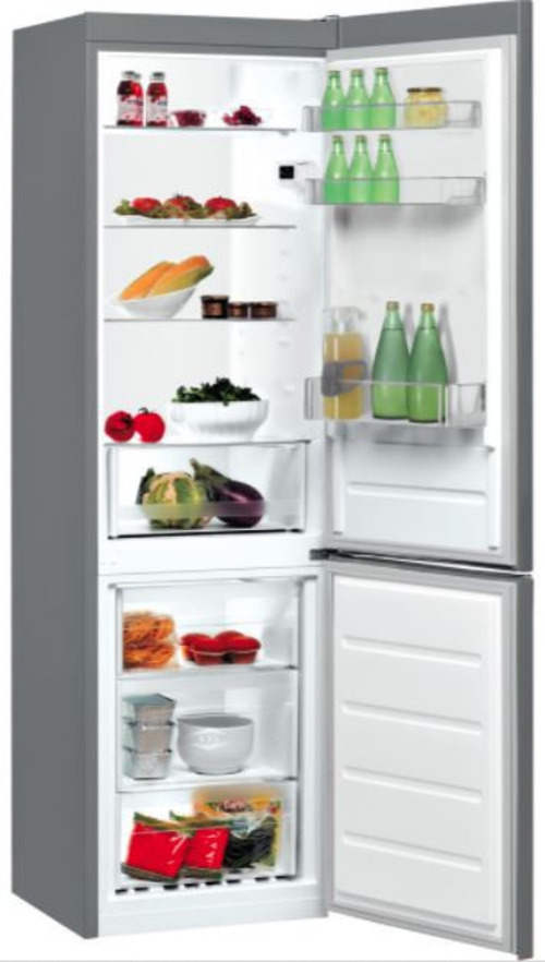 Frigorífico Combi INDESIT LI8 SN2E X Inox