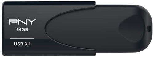 PNY PNY Attache 4 64GB Negro - Pendrive 80/20MB/S