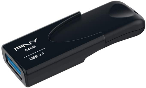 PNY PNY Attache 4 64GB Negro - Pendrive 80/20MB/S