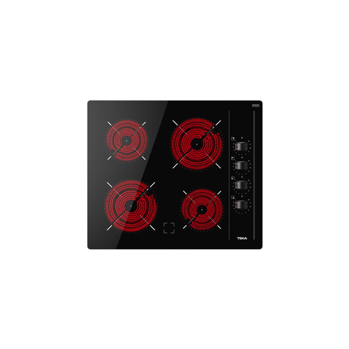 Vitrocerámica Eléctrica TEKA TBC 64000 XFL Cristal Negro 60cm 
