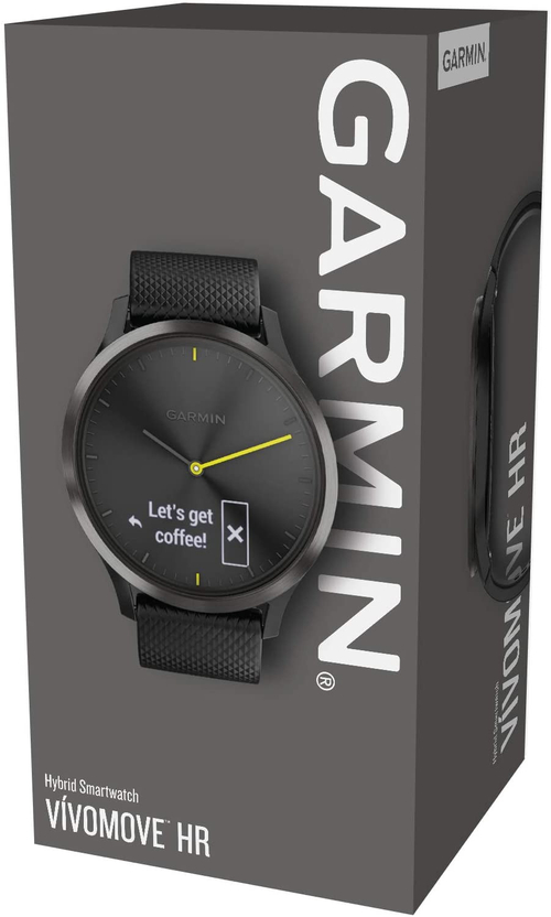GARMIN Vivomove Hr Sport Negro - Reloj Deportivo 