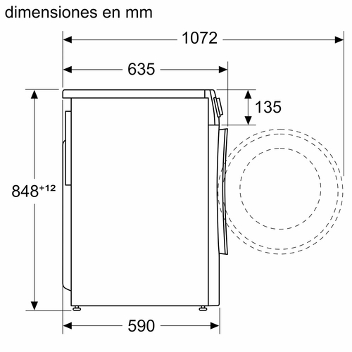 Lavadora Secadora BALAY 3TW9104B BLANCO  10KG 6KG 1400RPM 
