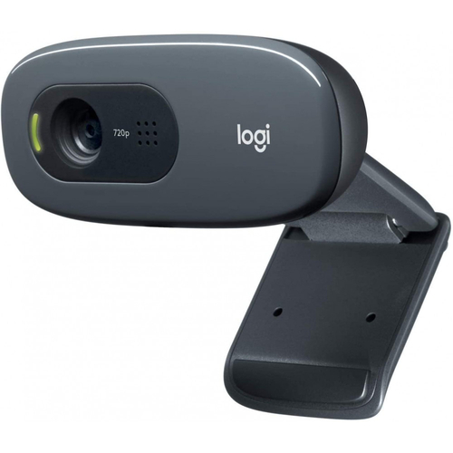 LOGITECH C-270 Negro - Webcam 720p