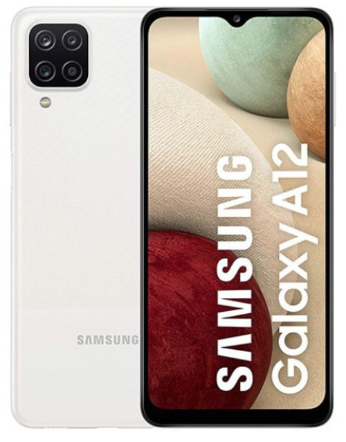 Samsung Galaxy A12 Blanco - Móvil 4/128GB HD+