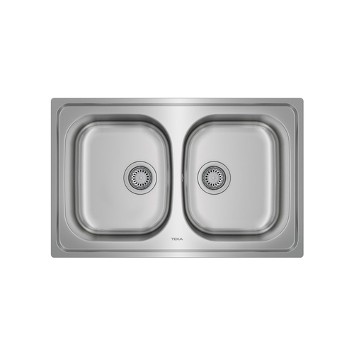 Fregadero TEKA UNIVERSE 80 R-XP 2C INOX 80CM