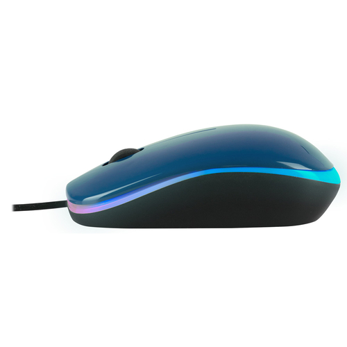 Ratón Ngs Addict Blue 7 Colores 1.2M 1000DPI