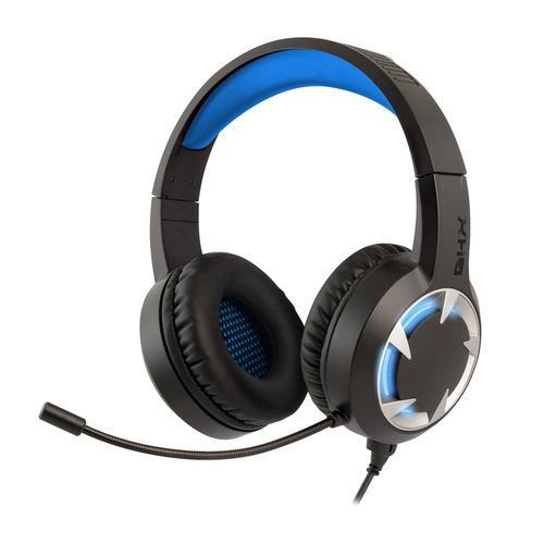 Auricular de Diadema NGS GHX-510 Negro-Azul Con cable