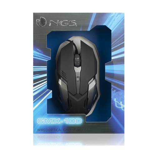 Ngs GMX-100 - Ratón Gamer 5 Botones 7 Colores LED