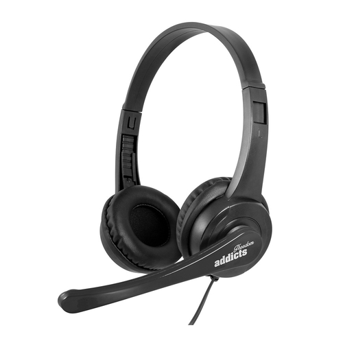 NGS VOX505 - Auricular Diamena Estéreo USB 1.5M    