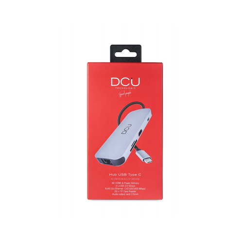 Dcu 555510038 - HUB USB C 3 Puertos 3.0 RJ45