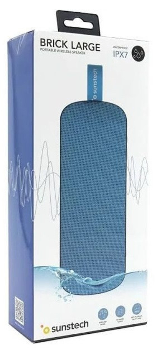 Sunstech BRICKLARGEBL - Altavoz Portátil 10W