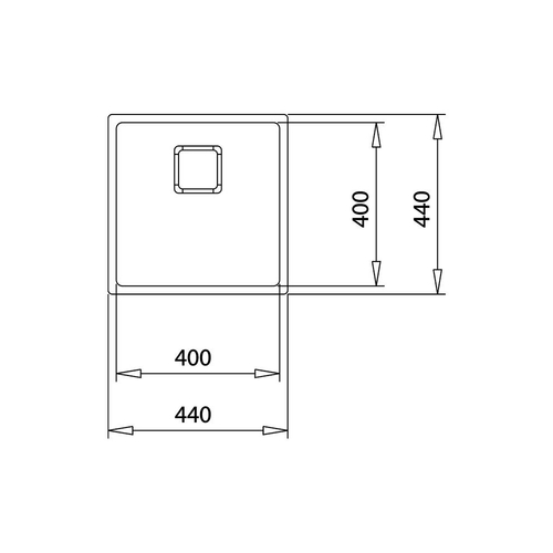 Teka FlexLinea RS15 40.40 PureClean - Fregadero