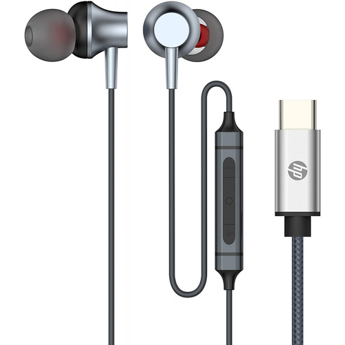 HP DHH-1126 - Auricular de Botón Plata Micrófono 1.1M