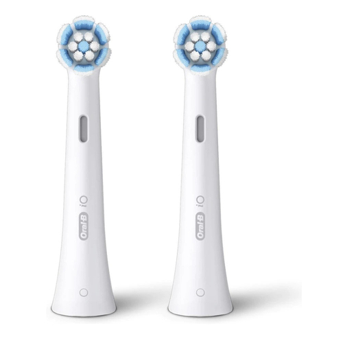 BRAUN ORAL B iO GENTLE CARE Blanco x 2 - Accesorio Recambio Cepillo Dental