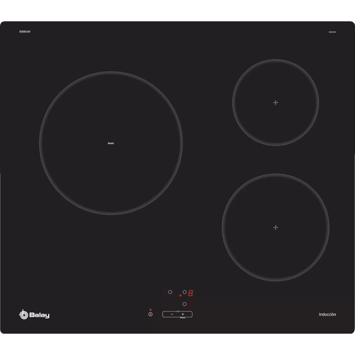 Vitrocerámica de Inducción BALAY 3EB8A64EN Negro 60cm