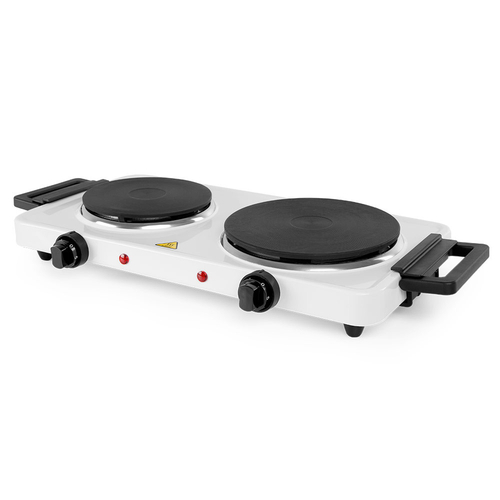 Hornillo ORBEGOZO PE-2755 Blanco 2 Fuegos