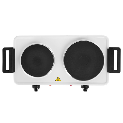 Hornillo ORBEGOZO PE-2755 Blanco 2 Fuegos