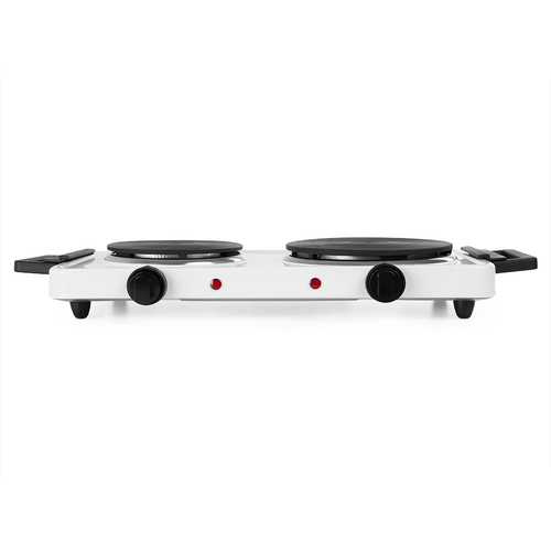 Hornillo ORBEGOZO PE-2755 Blanco 2 Fuegos