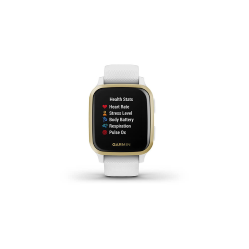 Garmin Venu Sq Blanco-Dorado - Smartwatch