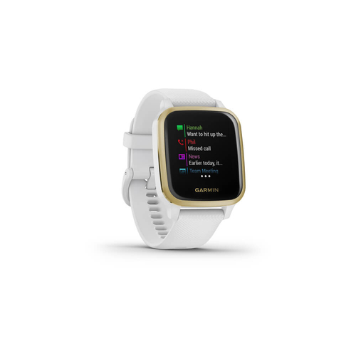 Garmin Venu Sq Blanco-Dorado - Smartwatch